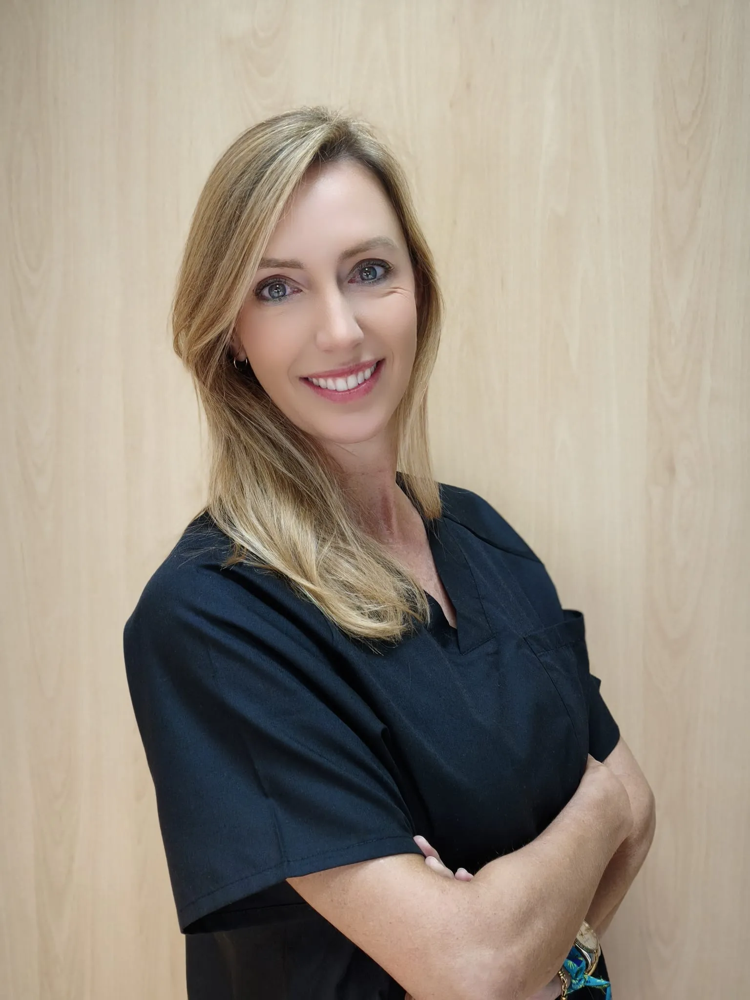 Isabel García en Clínica dental en Málaga